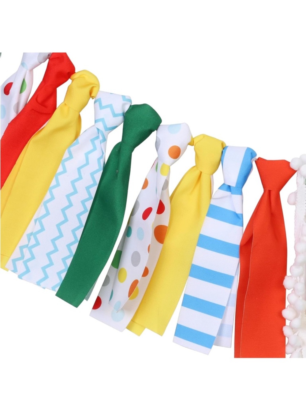 Fun to Be One High Chair Banner - Colorful Beach First Birthday Decor - Picture 6 of 9